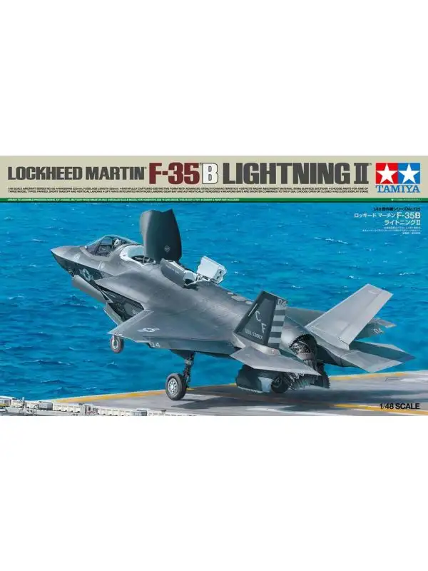 Tamiya 61125 Lockheed-Martin F-35B Lightning II 1/48 Scale Plastic Model Kit