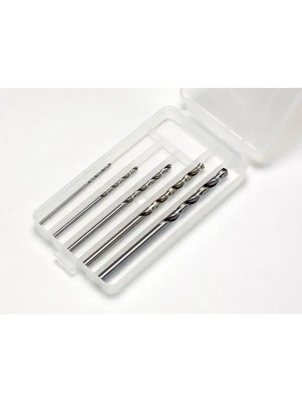 Tamiya 74049 Basic Drill Bit Set (5 Pieces)