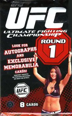 UFC Ultimate Fighting Championship 2009 Round 1 Trading Card Pack [8 Cards]