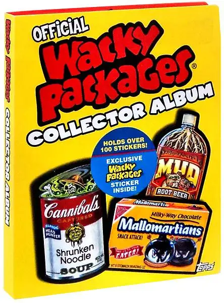 Topps Wacky Packages Collector Album
