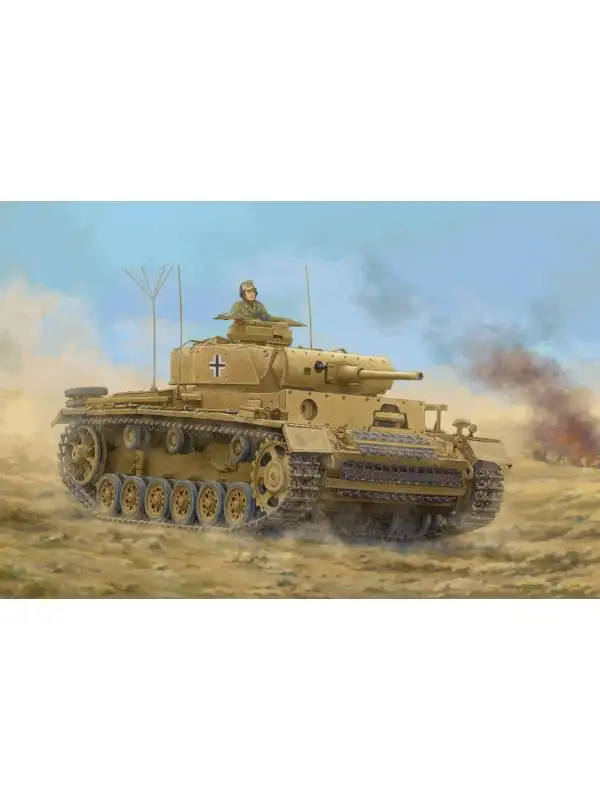 Trumpeter 0955 Pz.Kpfw.III Ausf.J 1/16 Scale Plastic Model Kit
