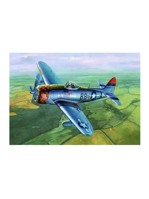 Trumpeter 2264 P-47D-30 Thunderbolt with Dorsal Fin 1/32 Scale Plastic Model Kit