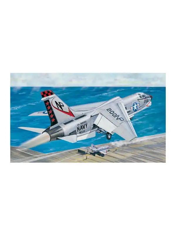 Trumpeter 2273 Vought F-8J Crusader 1/32 Scale Plastic Model Kit