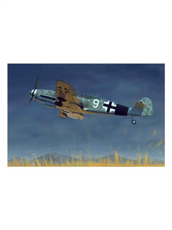 Trumpeter 2298 Messerschmitt Bf109G-10 1/32 Scale Plastic Model Kit