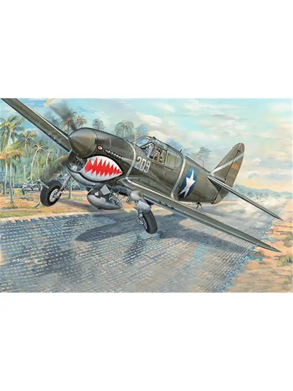 Trumpeter 3227 Curtiss P-40F Warhawk 1/32 Scale Plastic Model Kit