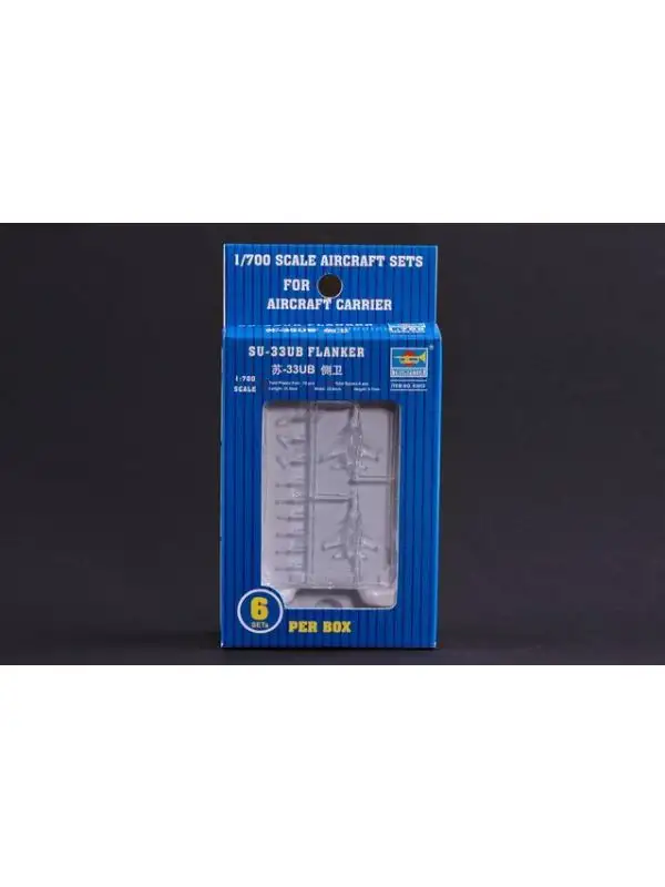 Trumpeter 3412 Su-33UB Flanker Aircraft Set for 1/700 Scale Model Ships