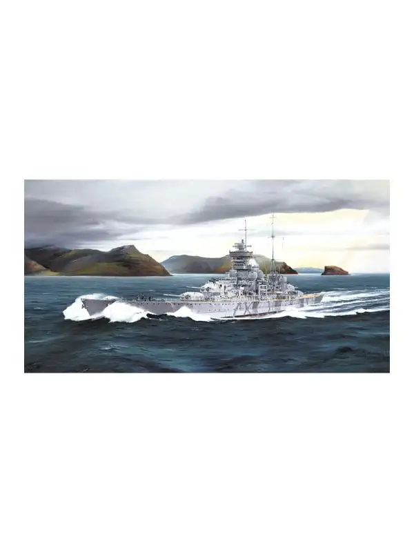 Trumpeter 05766 German Heavy Cruiser Prinz Eugen 1942 1/700 Scale Model Kit