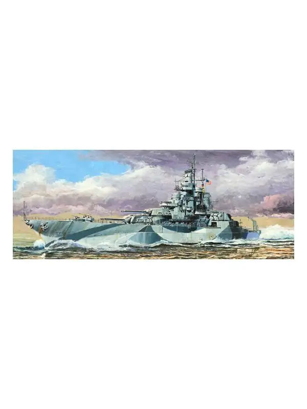 Trumpeter 5772 US Battleship West Virginia 1/700 Scale Plastic Model Kit