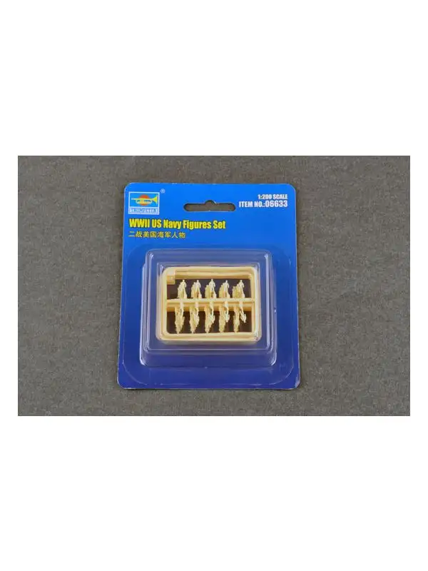 Trumpeter 6633 US Navy Figures for 1/200 Scale Model Ships