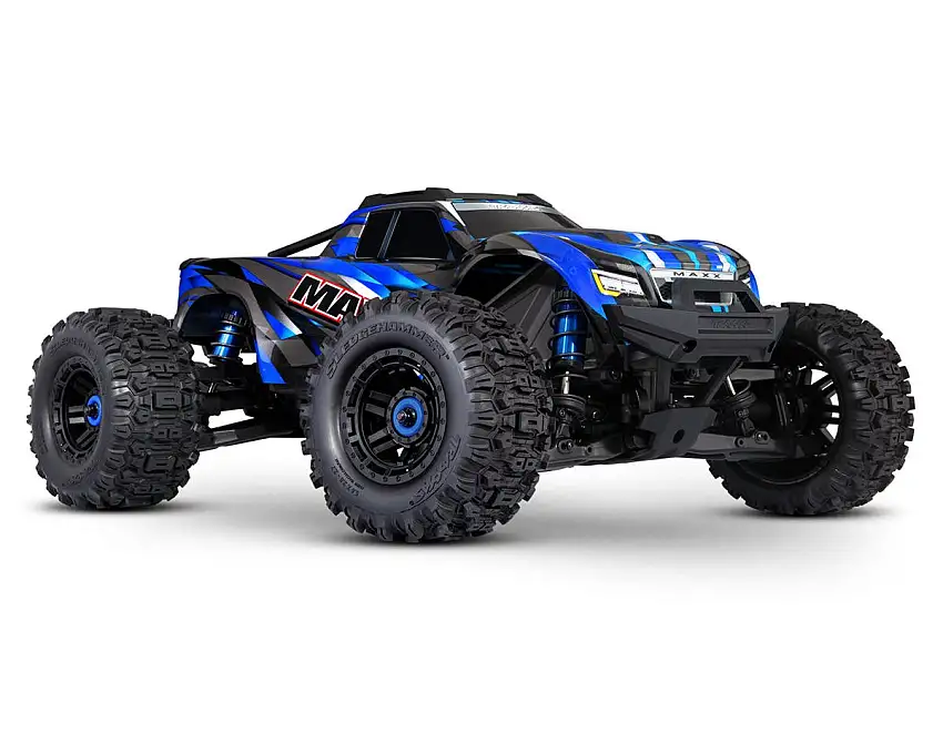 Traxxas Maxx WideMaxx 1/10 Brushless RTR 4WD Monster Truck (Blue) w/TQi 2.4GHz Radio & TSM