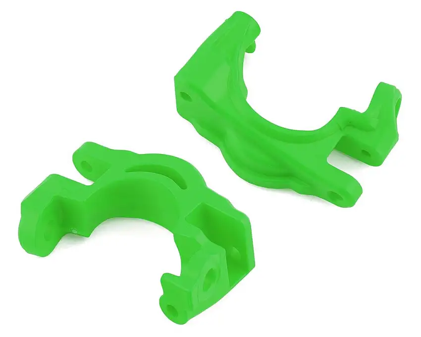 Traxxas Hoss/Rustler/Slash 4x4 Extreme Heavy Duty Caster Blocks (Green) (2)