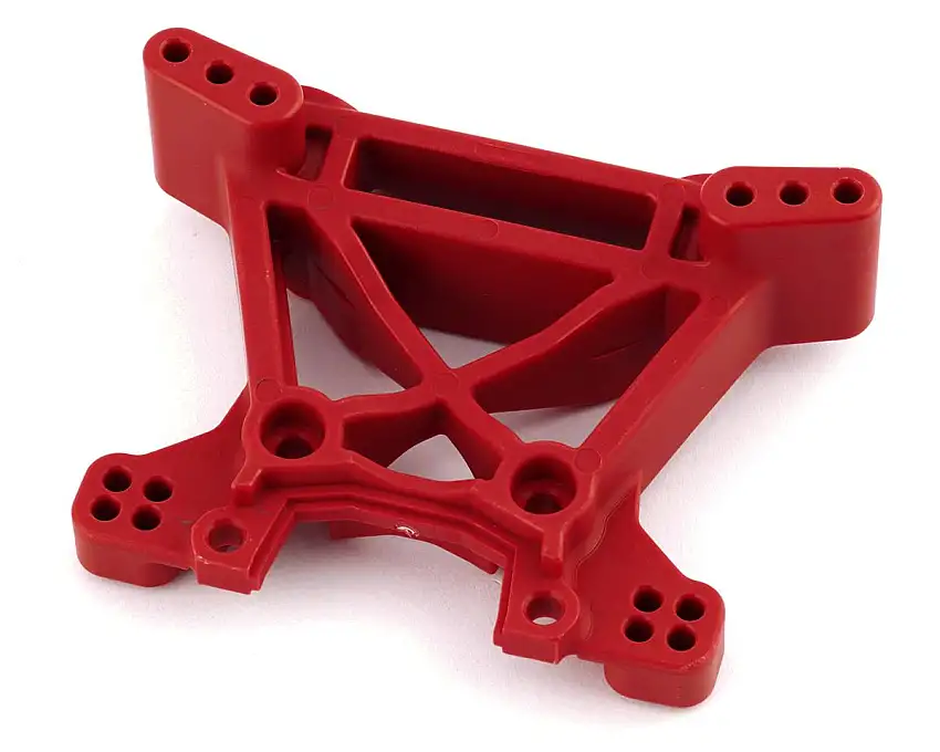 Traxxas Hoss/Rustler/Slash 4x4 Extreme Heavy Duty Front Shock Tower (Red)