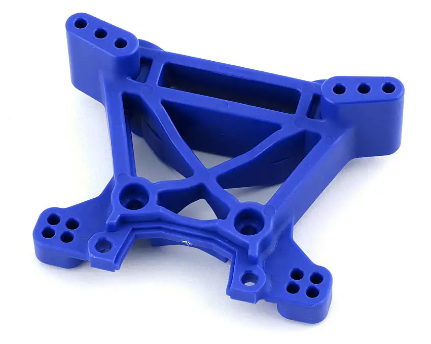 Traxxas Hoss/Rustler/Slash 4x4 Extreme Heavy Duty Front Shock Tower (Blue)