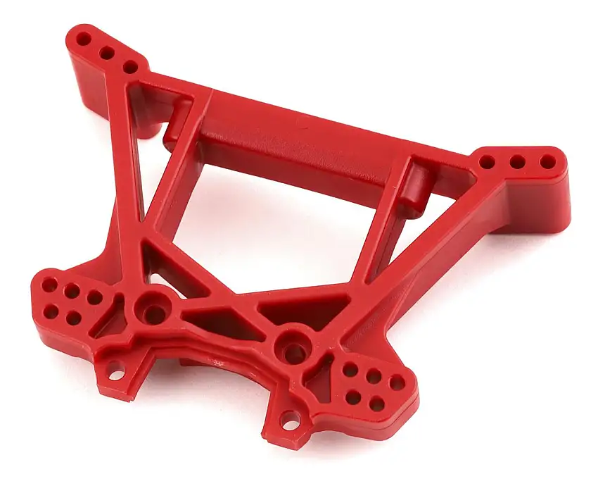 Traxxas Hoss/Rustler/Slash 4x4 Extreme Heavy Duty Rear Shock Tower (Red)