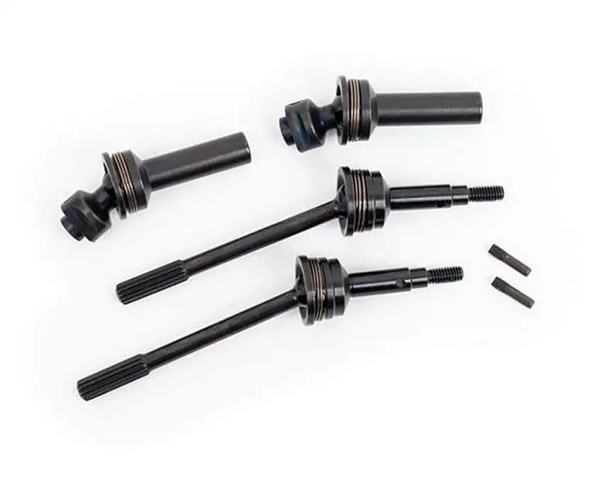 Traxxas Rear HD Steel Splined Driveshafts w/6mm Axle