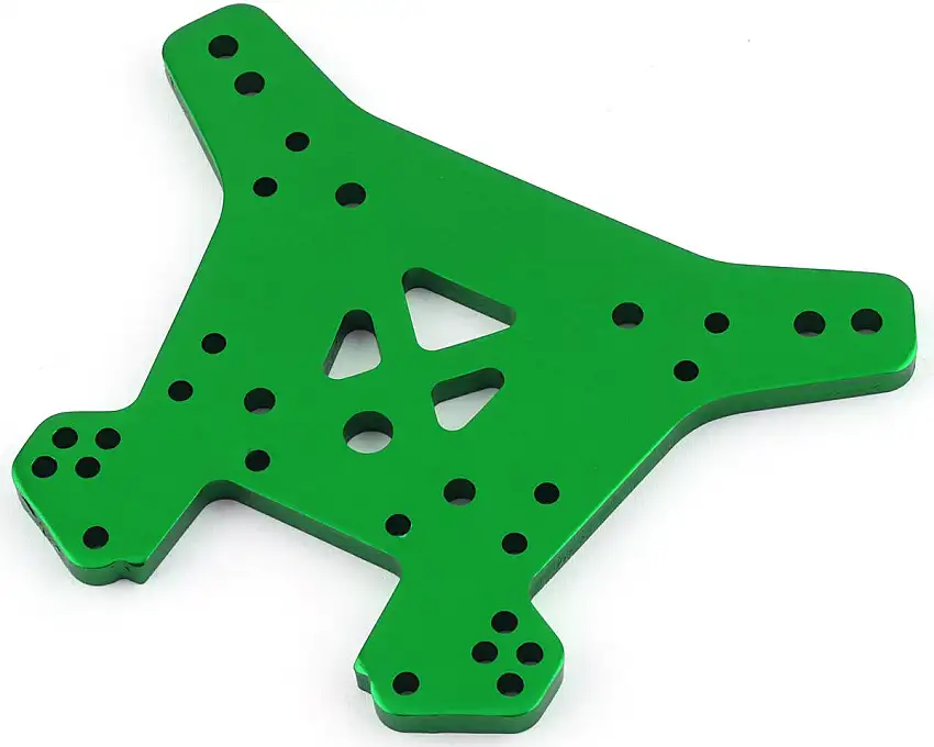 Traxxas Sledge Aluminum Rear Shock Tower (Green)
