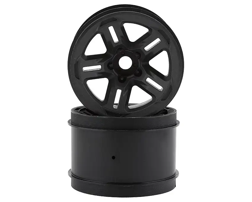 Traxxas Sledge 3.8" Wheels (Black) (2) w/17mm Splined Hex