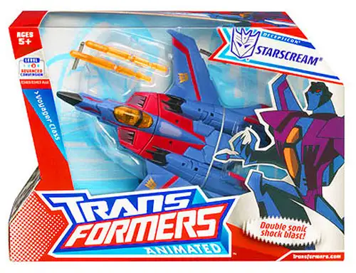 Transformers Animated Voyager Starscream Voyager Action Figure
