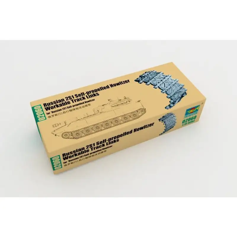 Trumpeter 1/35 Russian 2S1 Self-propelled Howitzer Workable Track Links 02060