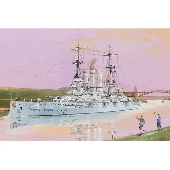 Trumpeter 1/350 Schleswig Holstein Battleship 1908 05355