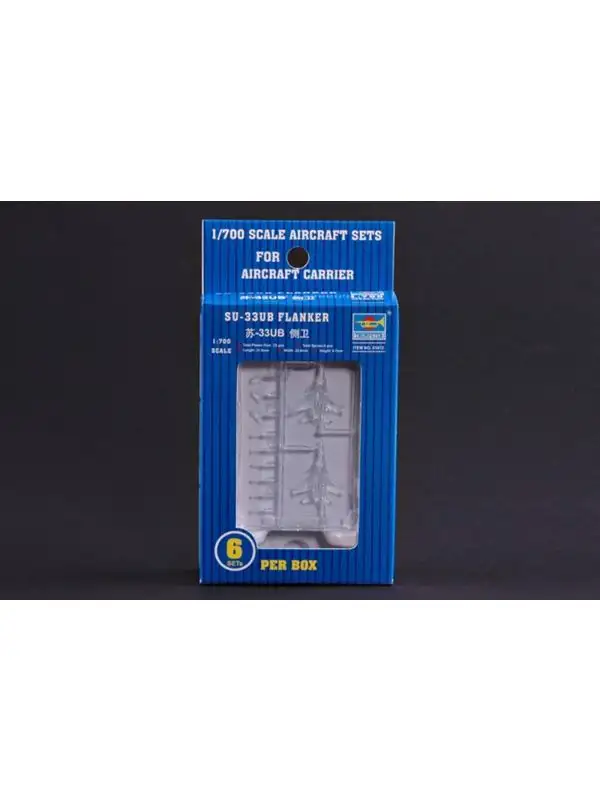 Trumpeter 3410 SU-33 Flanker Aircraft Set for 1/700 Scale Model Ships