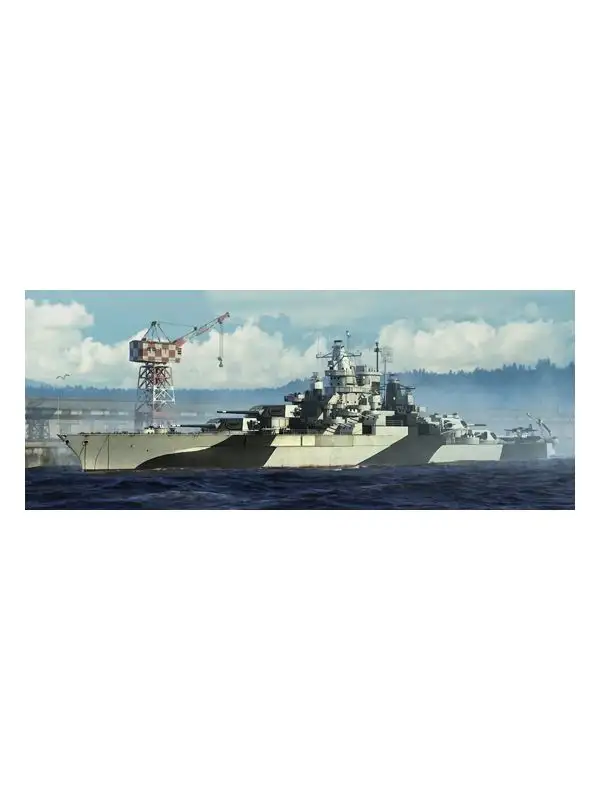 Trumpeter 5782 US Battleship Tennessee 1944 1/700 Scale Plastic Model Kit