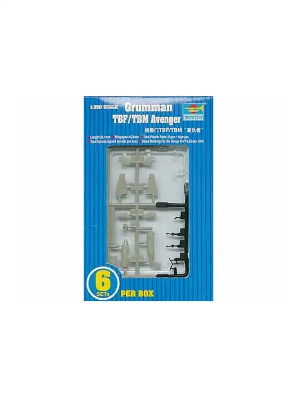 Trumpeter 6212 TBF/TBM Avenger 1/350 Scale Aircraft for Model Ship Kits
