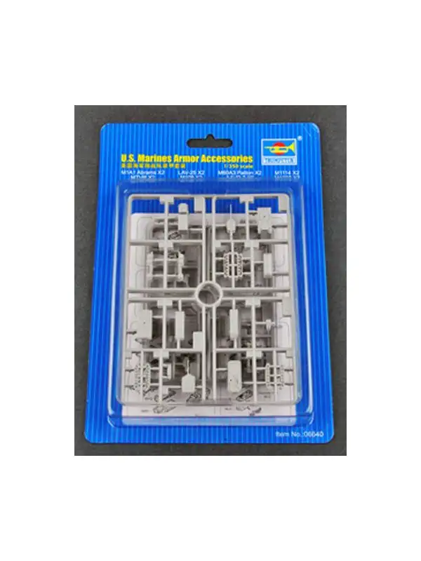 Trumpeter 6640 US Marine Armor Accessories Set for 1/350 Scale Model Ship Kits
