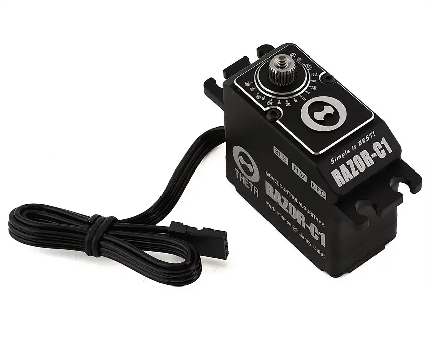 Theta Servos Razor-C1 Brushless High Voltage Servo (Black Edition)