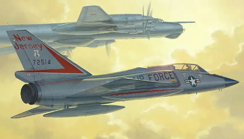 USAF F-106B Delta Dart Fighter 1/72 Trumpeter