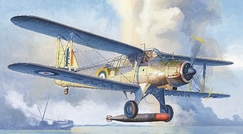 Fairey Albacore Torpedo Bomber BiPlane 1/48 Trumpeter