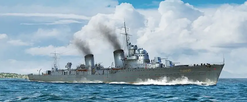 Russian Taszkient Destroyer 1940 1/350 Trumpeter