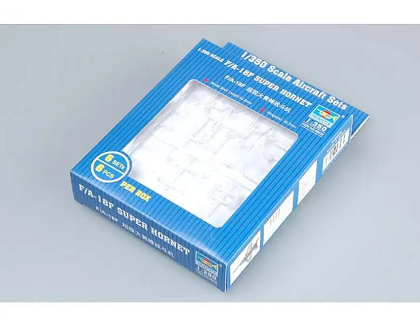 F/A-18F Super Hornet Aircraft Set for USN Carriers (6/Bx) 1/350 Trumpeter