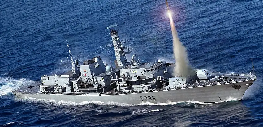 HMS Montrose F236 Type 23 Frigate 1/700 Trumpeter