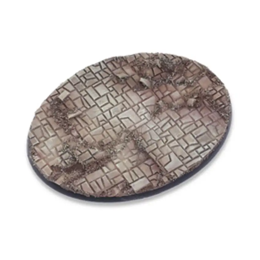 120mm Oval Base - Stone Floor