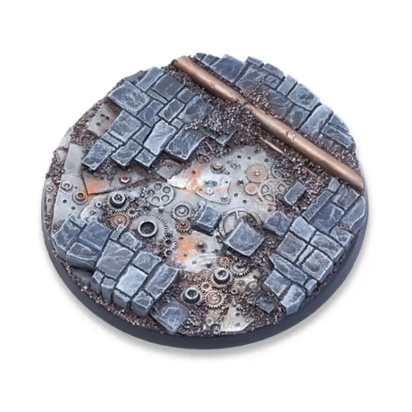 100mm Round Base - Ancient Machinery #1