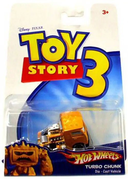 Toy Story 3 Hot Wheels Turbo Chunk Diecast Car