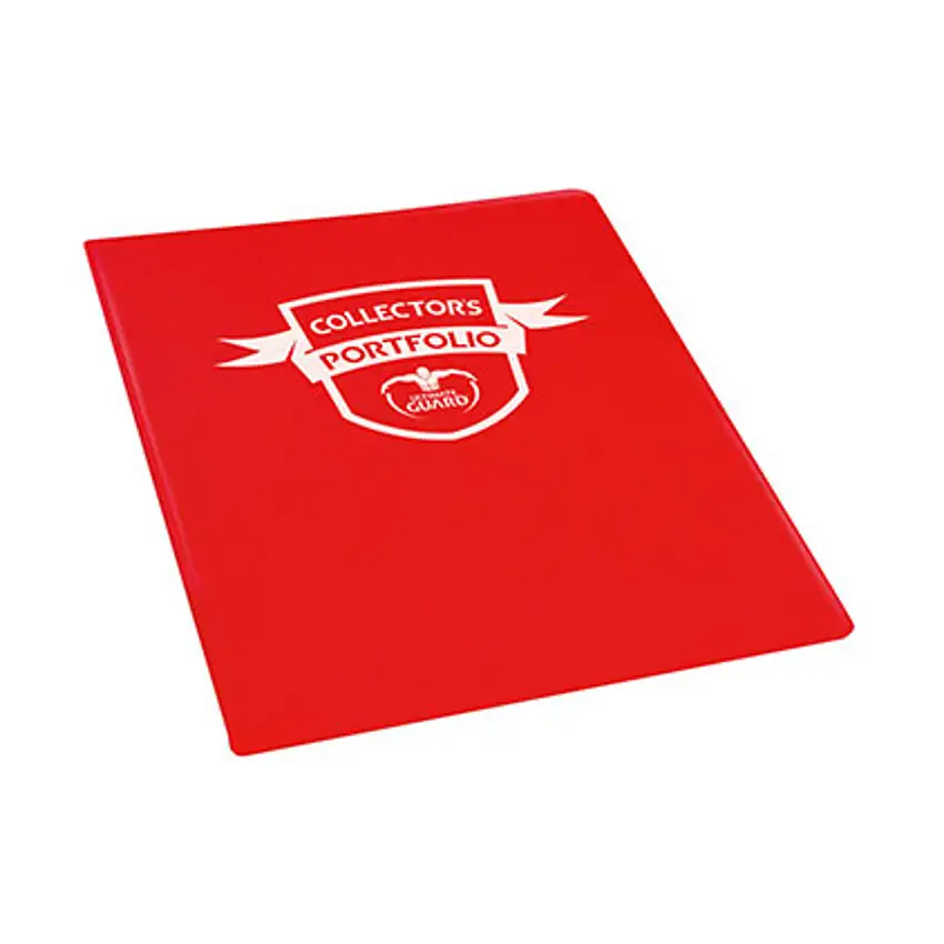 9 Pocket Portfolio - Standard Size, Red