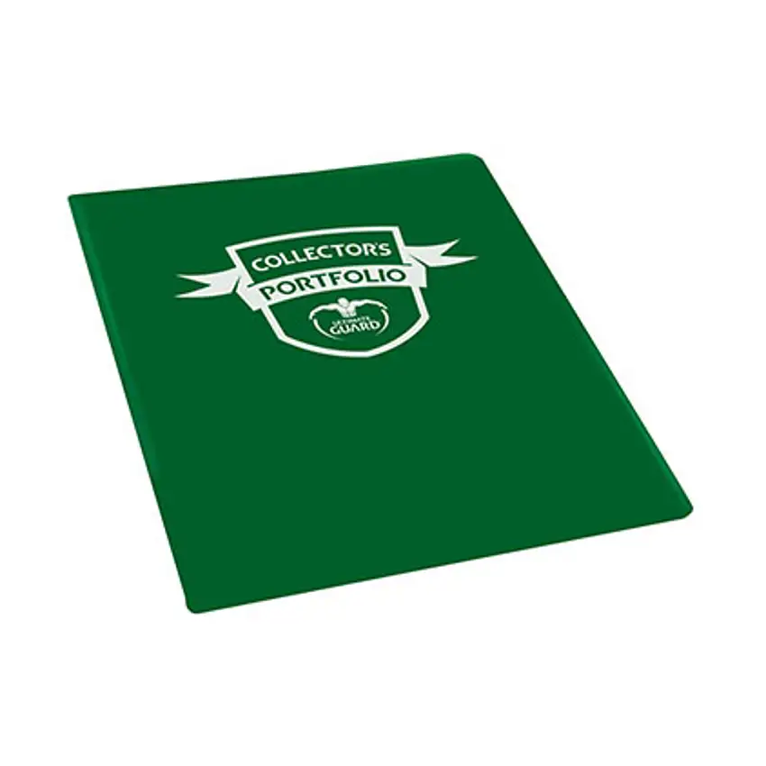 9 Pocket Portfolio - Standard Size, Green