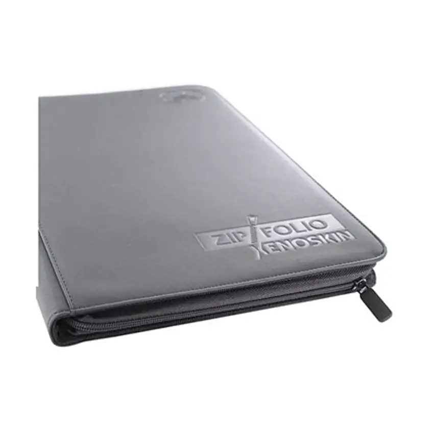9 Pocket Zipfolio XenoSkin - Grey