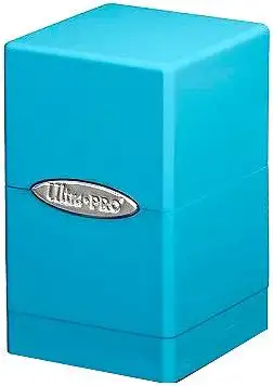 Ultra Pro Card Supplies Satin Tower Light Blue Deck Box [Version 2]