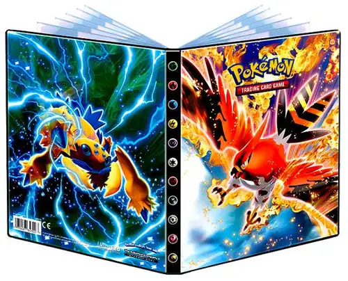 Ultra Pro Pokemon Trading Card Game Talonflame & Galvantula 4-Pocket Binder
