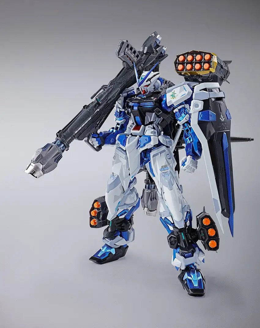 Gundam Astray Blue Frame (Full Weapon Set) 'Gundam Seed Astray", Bandai Metal Build