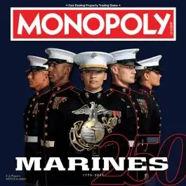 USOMN047-000 USAOPOLY Monopoly: U.S. Marines 250th Anniversary