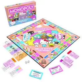 USOMN075-798 USAOPOLY Monopoly: Hello Kitty & Friends Premium Edition
