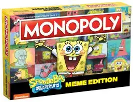 USOMN096-712 USAOPOLY Monopoly: SpongeBob SquarePants Meme Edition