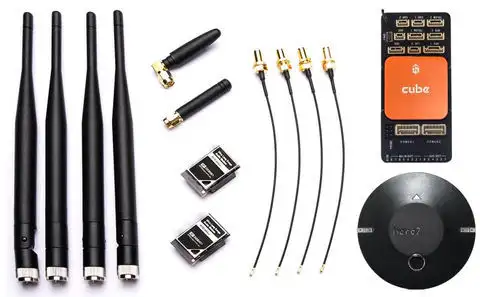 Cube Orange+ Full Bundle with Here3+ GNSS, RFD900ux Telemetry