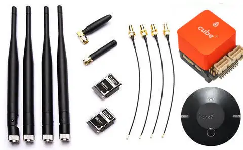 Cube Orange+ Mini Full Bundle with Here3+ GNSS, RFD900ux Telemetry