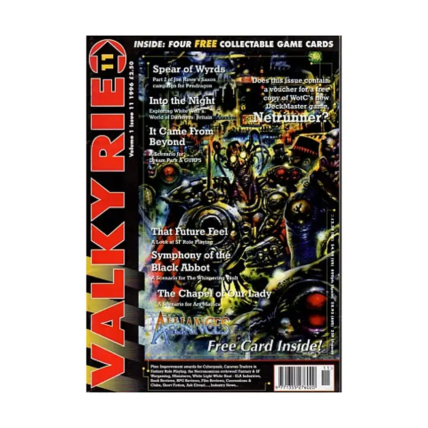 #11 "Spear of Wyrds Part II, WoD Britain, GURPS & Dream Park Scenario"