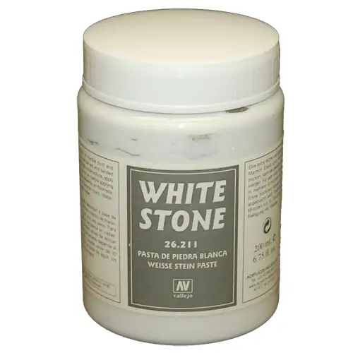 Vallejo Stone Texture: White Stone Paste (200ml)